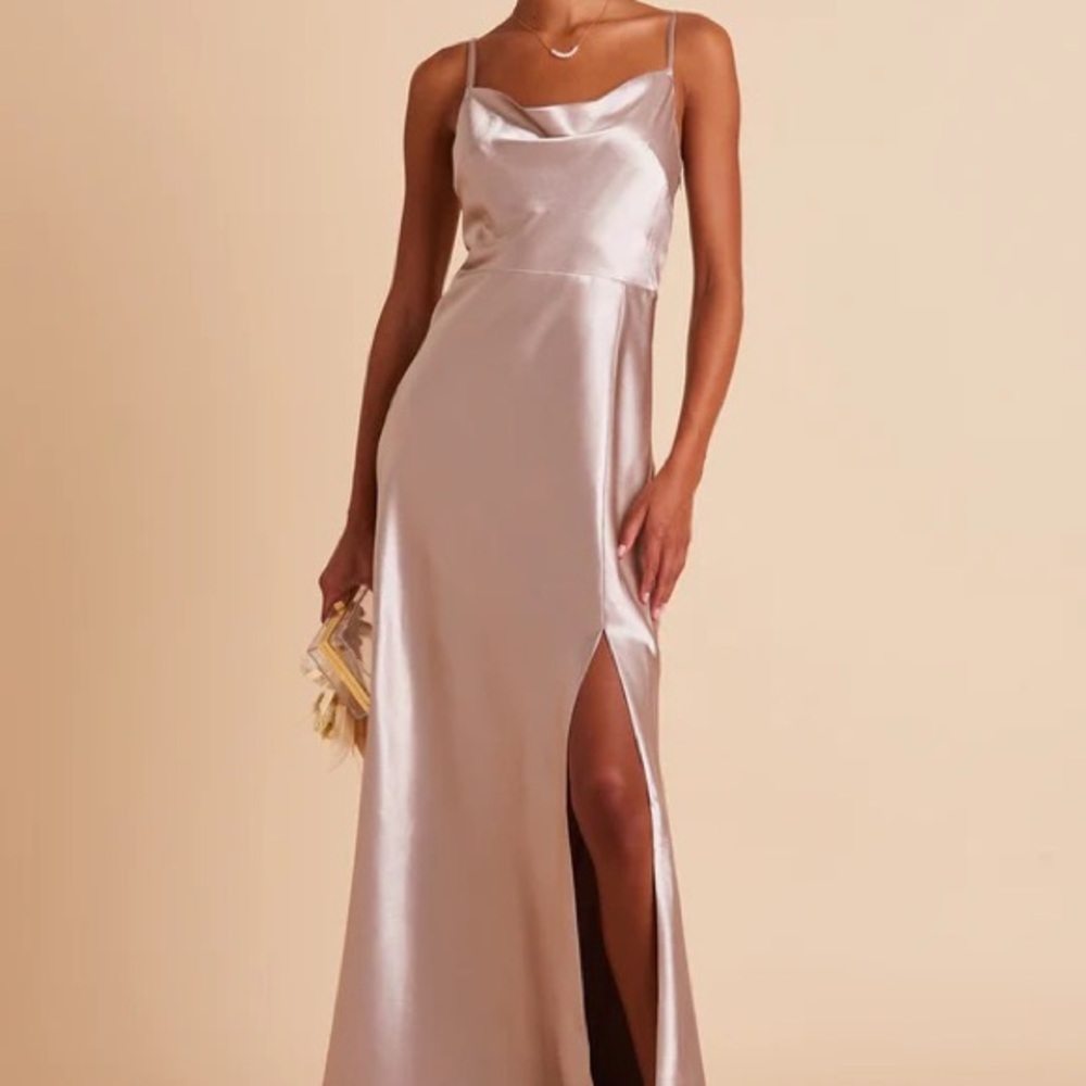 Birdy Grey Lisa Long Taupe Dress